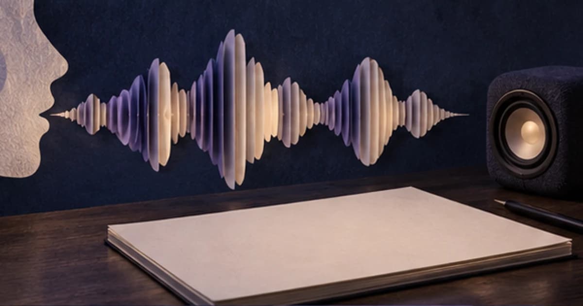 Editorial illustration: Best text-to-speech tools for affirmations: voices, pacing, and MP3 export